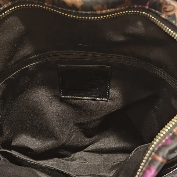 Coach Ocelot Sateen Print Tote #F25282 - Picture 5 of 8